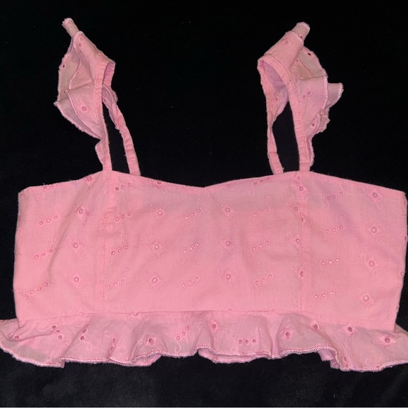 Pink Ruffled Skirt Set - Picture 4 of 9